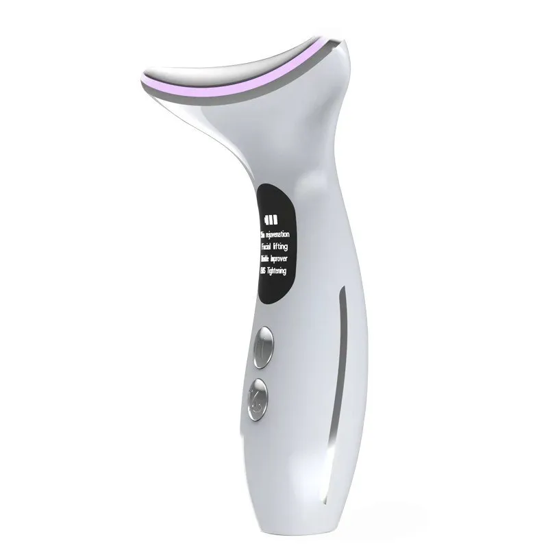 EMS Mikrostrom-Nackenmassagegerät mit Photonentherapie, Farblicht-Massagegerät, Anti-Falten-Straffung, Schlankheitsgerät