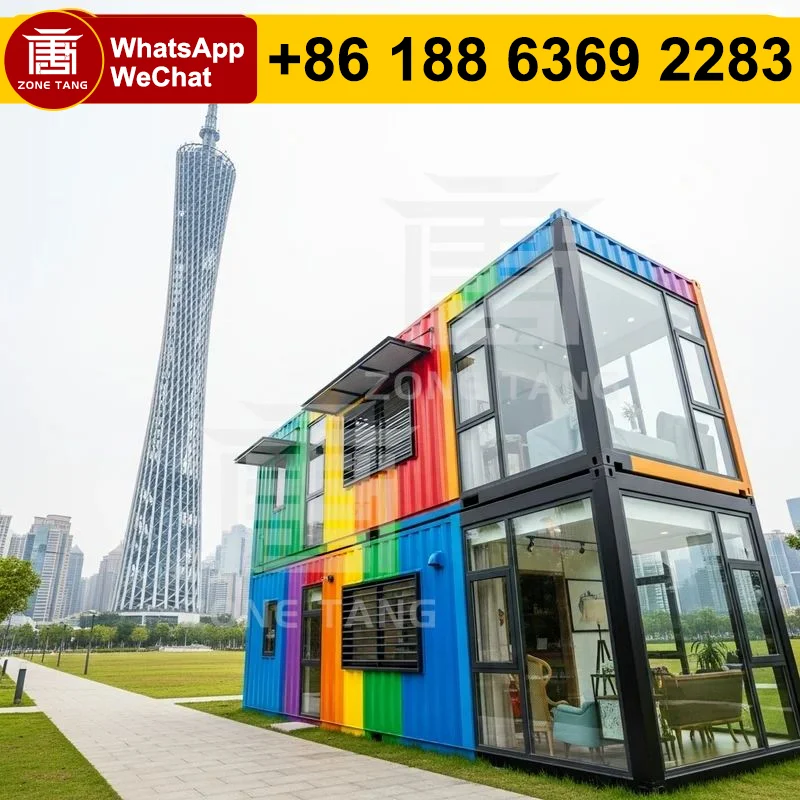 

Factory Custom Glass House Flat Pack Home Prebuilt Container Homes Hot Sale Pre Fabricated High Quality Prefab Tiny Modular Mini