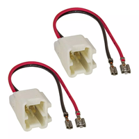 1 Pair Speaker Adaptor Plug For Nissan Qashqai J10 J11 X-Trail Juke Leaf Car Cable Loom Car Electronics Accessories