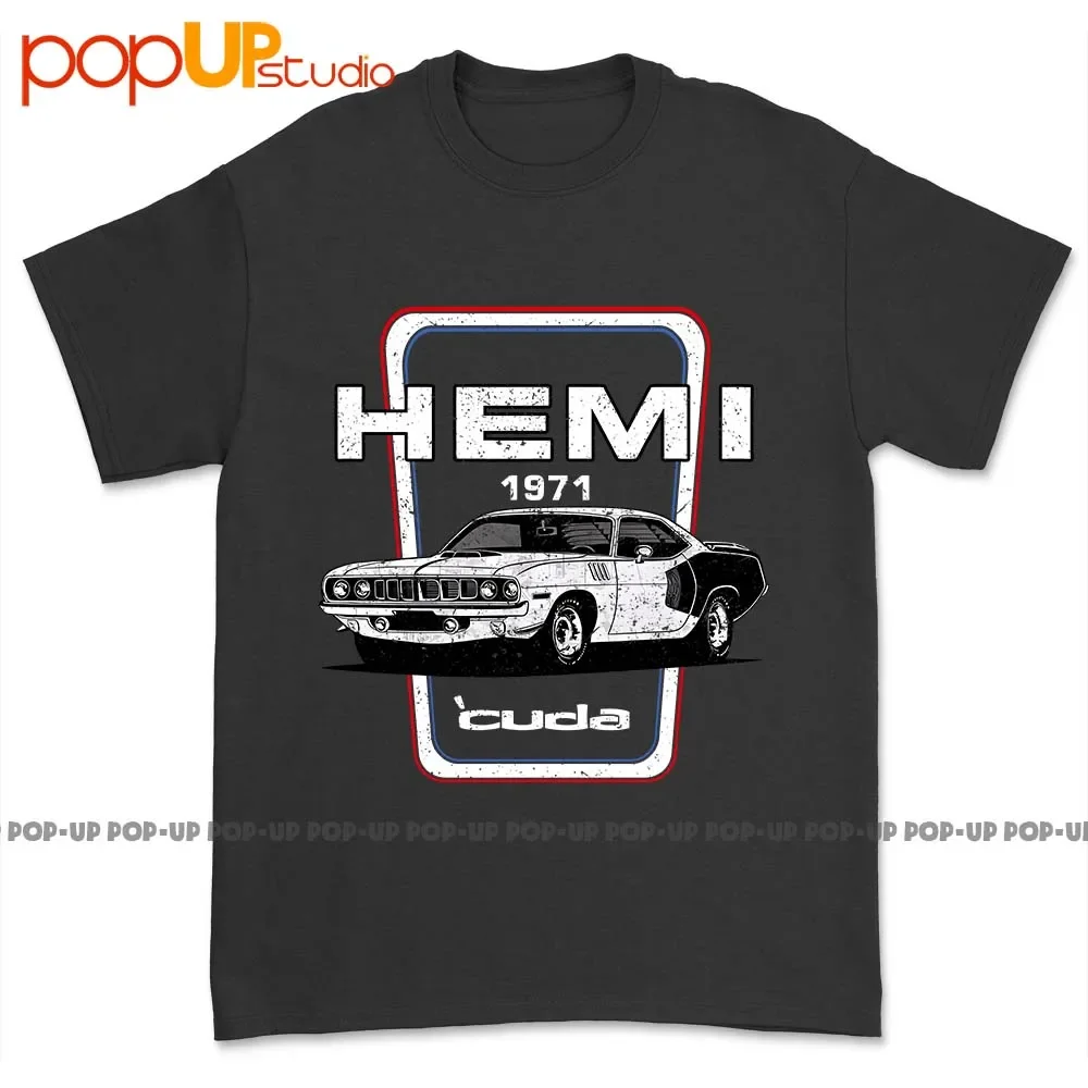 Plymouth Hemi cuda Unisex T-shirt, Mopar, Barracuda Shirt, Fathers Day Gift Tee