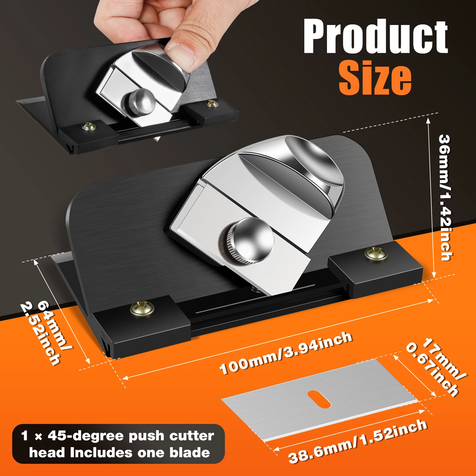 Rozkładany nóż do cięcia maty  – Cutting Board Foam recenzja i cena