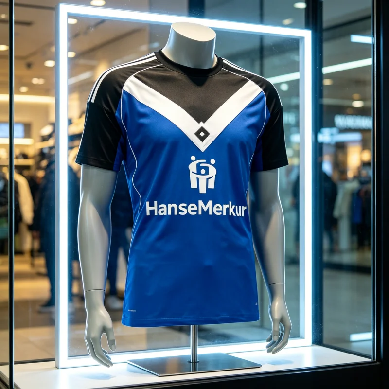 Novas Camisas de Futebol Hamburger SV 2026 para Casa e Fora, Camisetas Esportivas, Confortáveis e de Design Minimalista, Roupas para Pais e Filhos