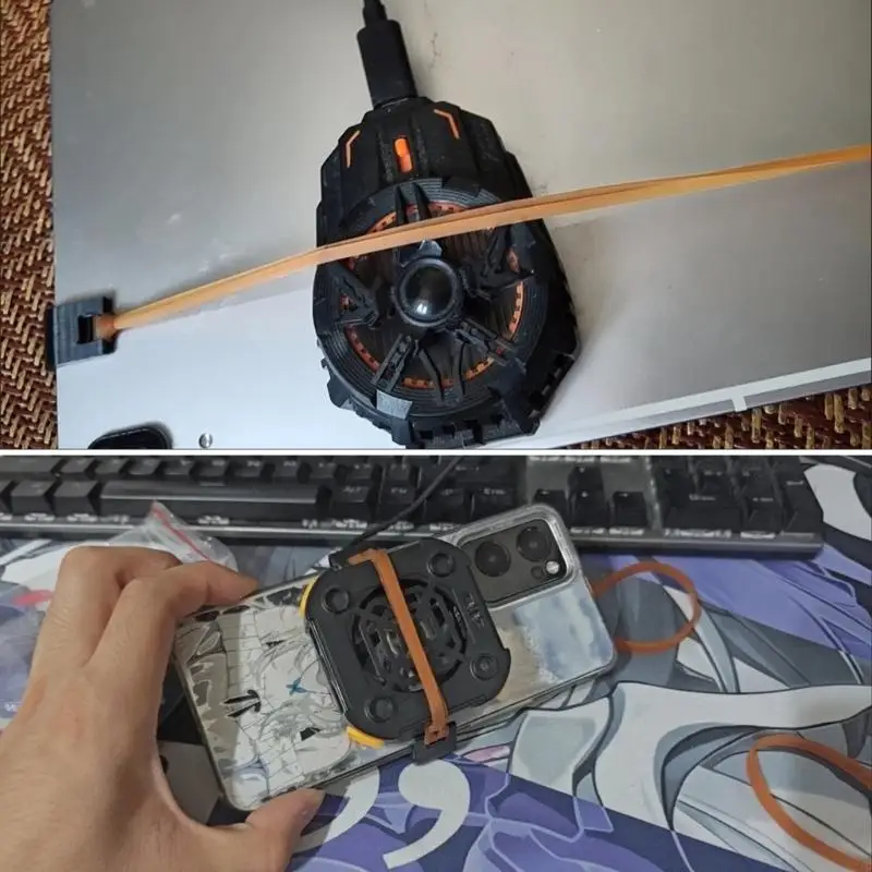 H7JF Back Clip для телефона планшета охлаждения вентиляционных аксессуаров растягиваемая группа