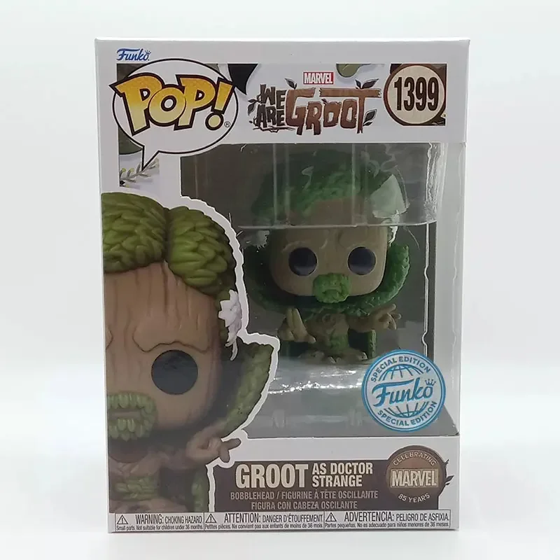 FUNKO Marvel Figures Pop Groot as Doctor Strange Anime Figure #1399 Figurine Collectible Limited Edition Model Toy Kids Gift - Image 4