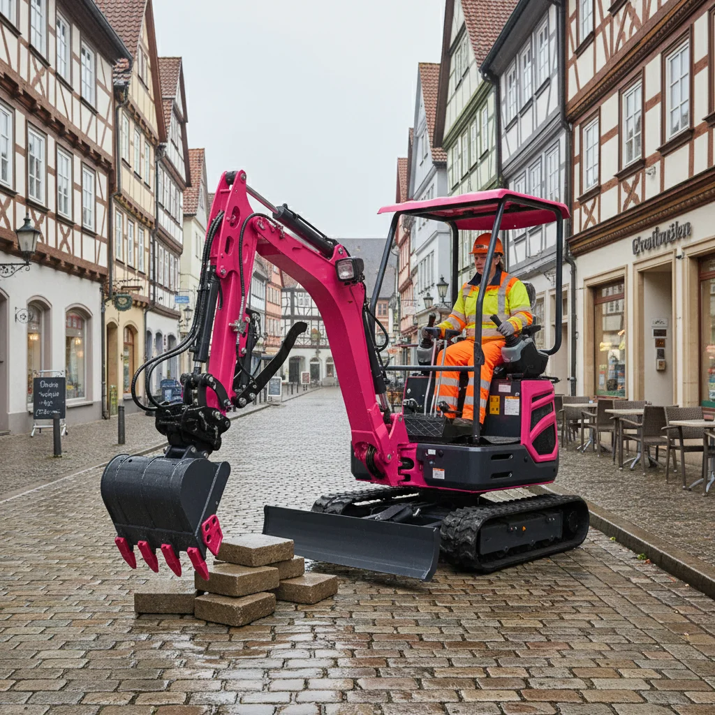 

Customized Mini Crawler Kubota-Compatible Excavator - Diesel Hydraulic Compact Digger for Light Works