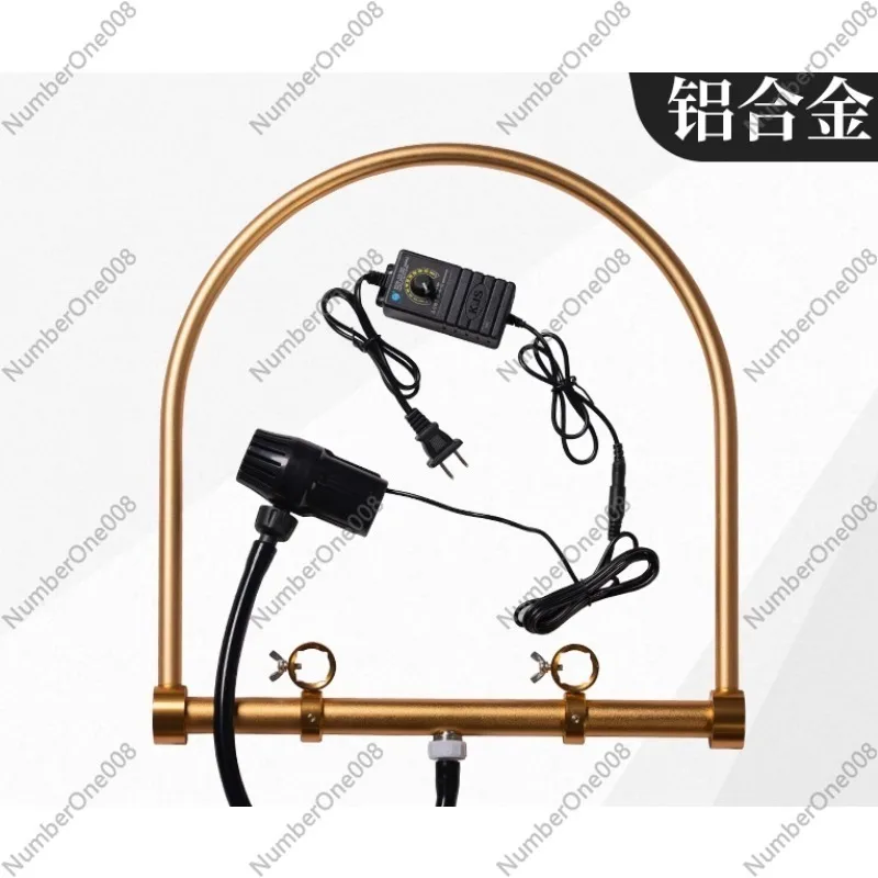 Aluminum Alloy Shampoo Bed Attachment with Herbal Therapy System Water Circulation Unit for Salon Spa Hair Care Equipment