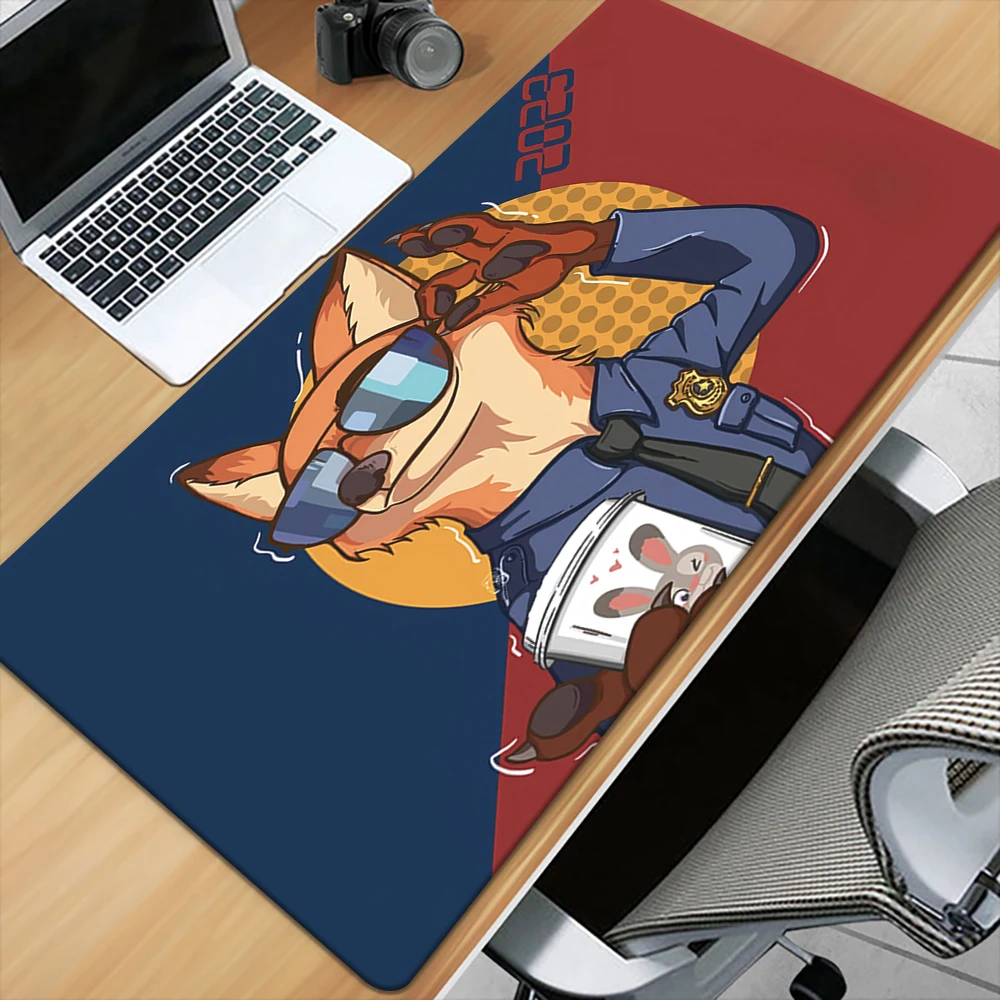 Zootopia Mouse Pad Keyboard Gaming Accessories Mouse Mats Game Office Computer PC Gamer Laptop Desk Mat