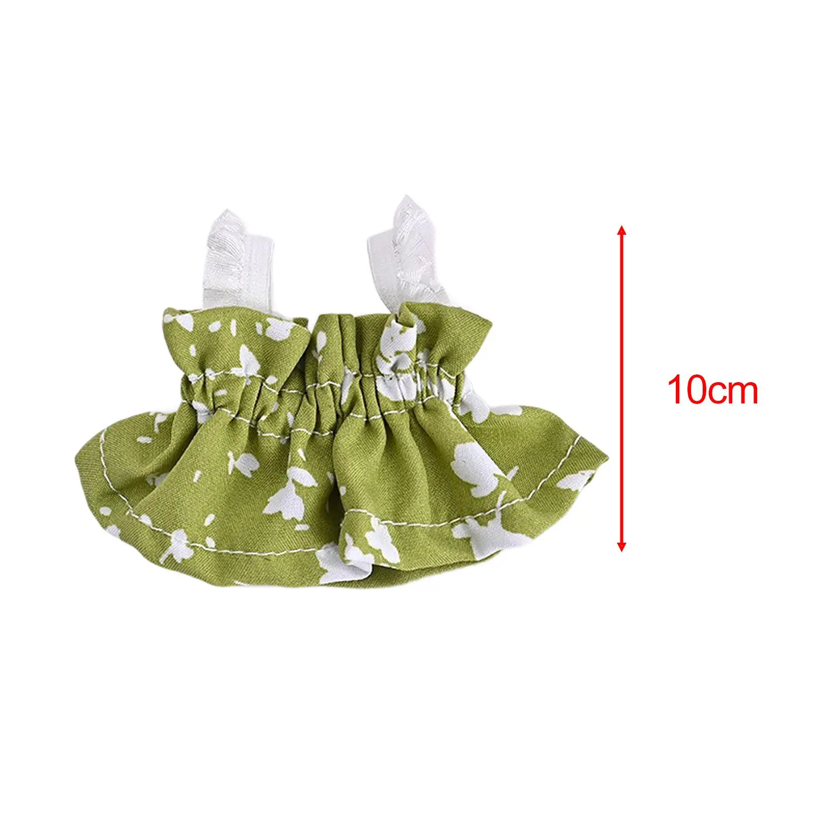 6インチ人形服、人形服アクセサリー、人形サスペンダースカート、布人形用服人形ドレス、子供年齢4-6 8-10女の子