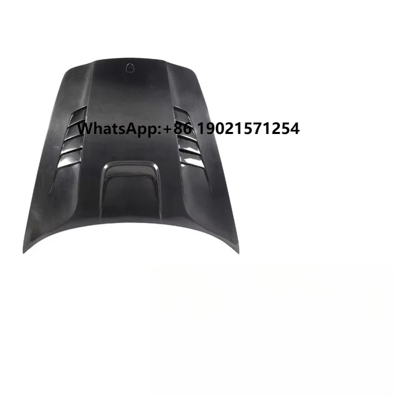 

Langyu 2010-2016 Car Accessories Engine Cover Carbon Fiber Front Bonnet for Porsche Panamera 970 DMC Style Engine Bonnet Hood
