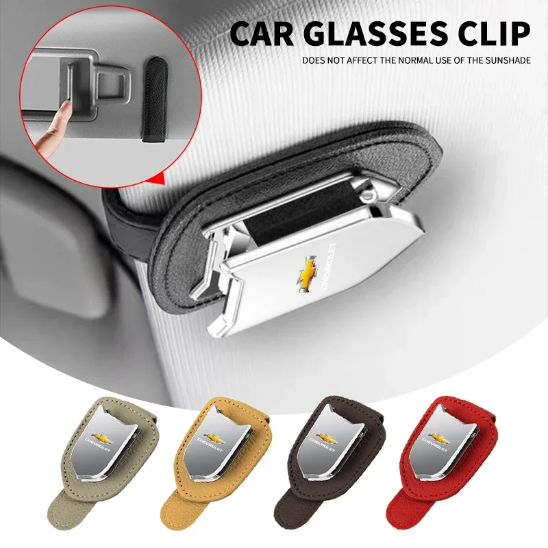 

Автомобильный солнцезащитный козырек, зажимы для очков, держатель для очков для Chevrolet Spark Captiva Cruze Malibu Equinox Trax Camaro Blazer Traverse