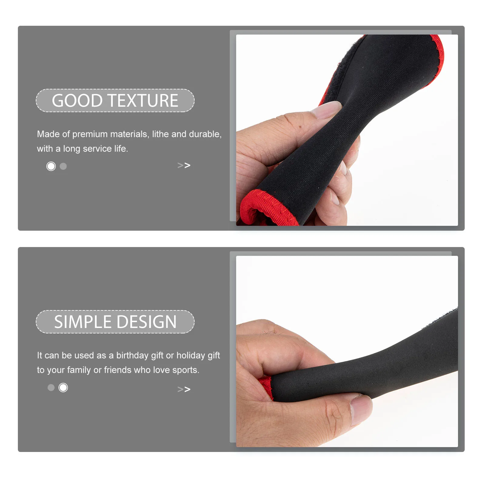 

2pcs Weightlifting Grip Pads Durable Comfortable Workout Gloves Fitness Mat Hand Protectors Gym Equipment Palm Cushions