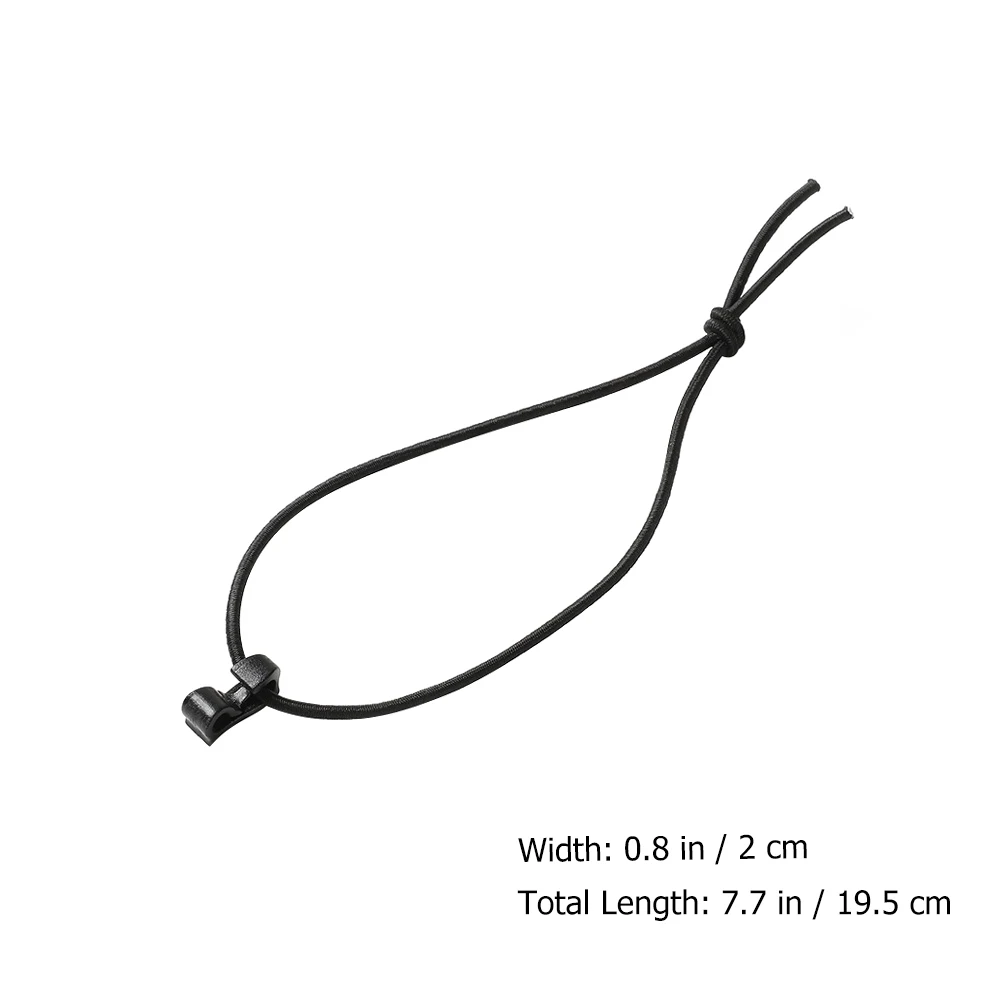 

20pcs Nylon Buckling Webbing Strap Elastic Tie Down Multifunction Backpack Black Mini Gear Clip Hunting Bag Accessories