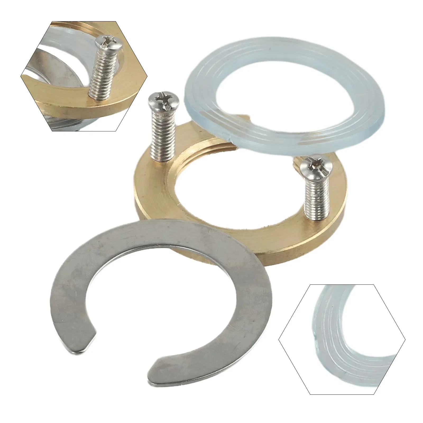 Kit de Fixation en Fibre de Boulon M8, Rondelle, Plaque, Ensemble de Cuisine, Outil de Bassin