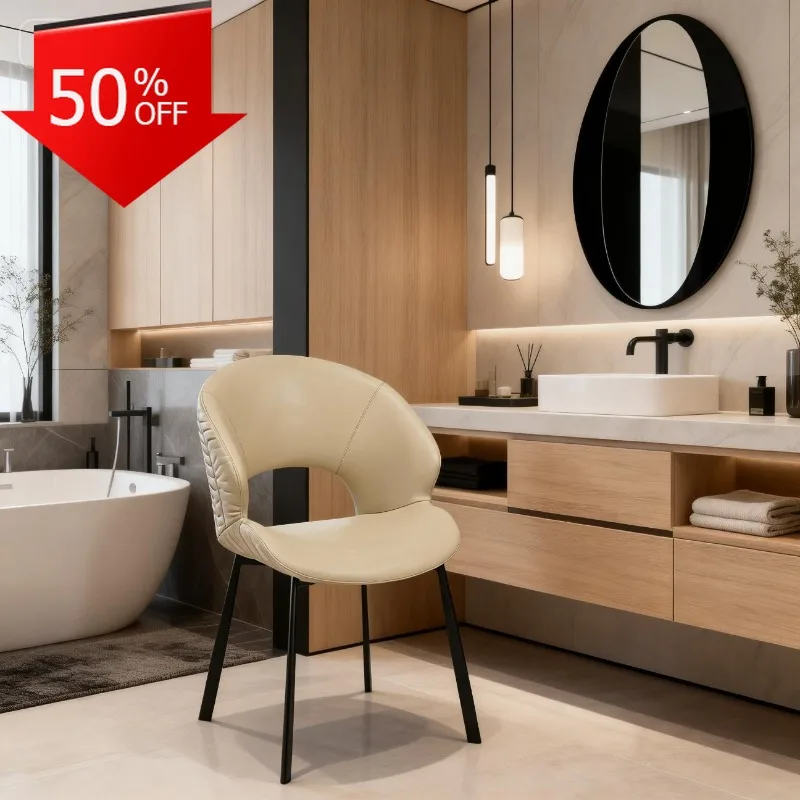 Silla de Comedor moderna italiana minimalista asiento cómodo patas de madera maciza cocina Comedor hogar Oficina Cadeira Sillas Comedor