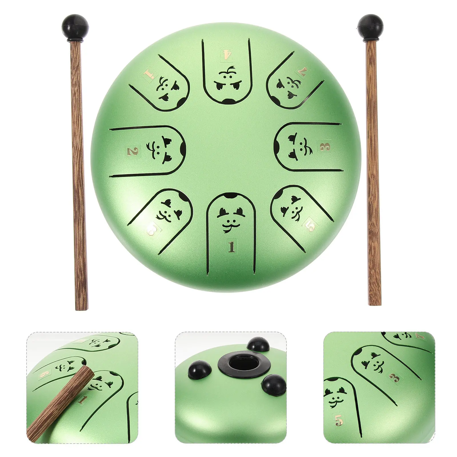 1-ensemble-de-tambour-a-langues-en-acier-instrument-de-meditation-petit-ensemble-de-percussion-Educatif-avec-maillet-pour-debutants