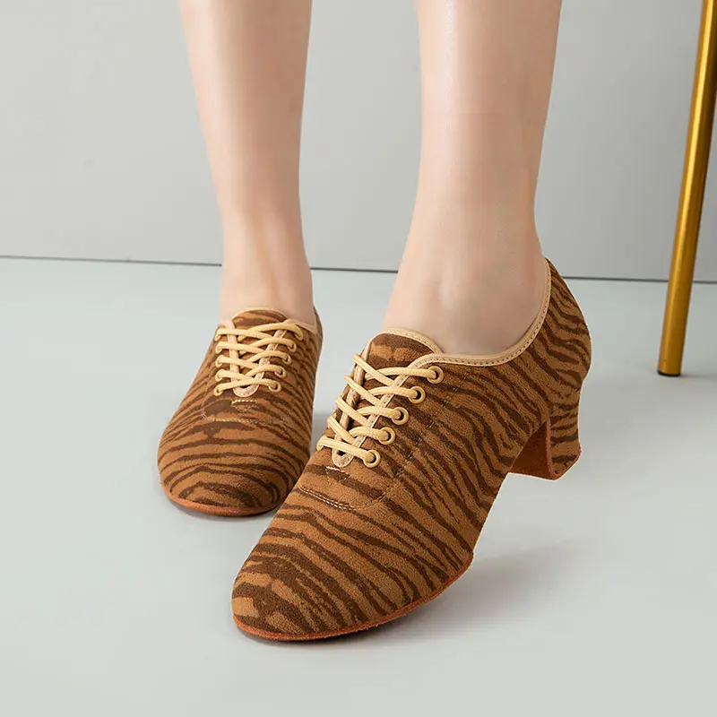 

Обувь для джаза, женская обувь для латинских бальных танцев, тренировочная обувь на каблуке 5 см, обувь для взрослых, женская обувь для танго, женские кроссовки, размер 35-42