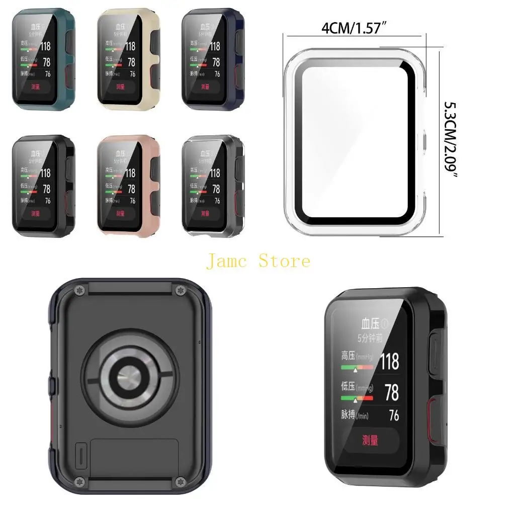 

LX0B Скретч-резистская крышка кадра Shock-Resyper Anti-Fall Bumper Shell для часа D Repalce