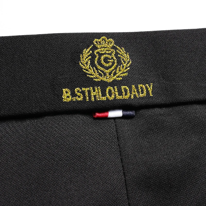2026 Fashion Men's Stretch Pants Flat Front Formal Dress Pants Black Navy Office Work Pants for Business Party Commuting - view 2