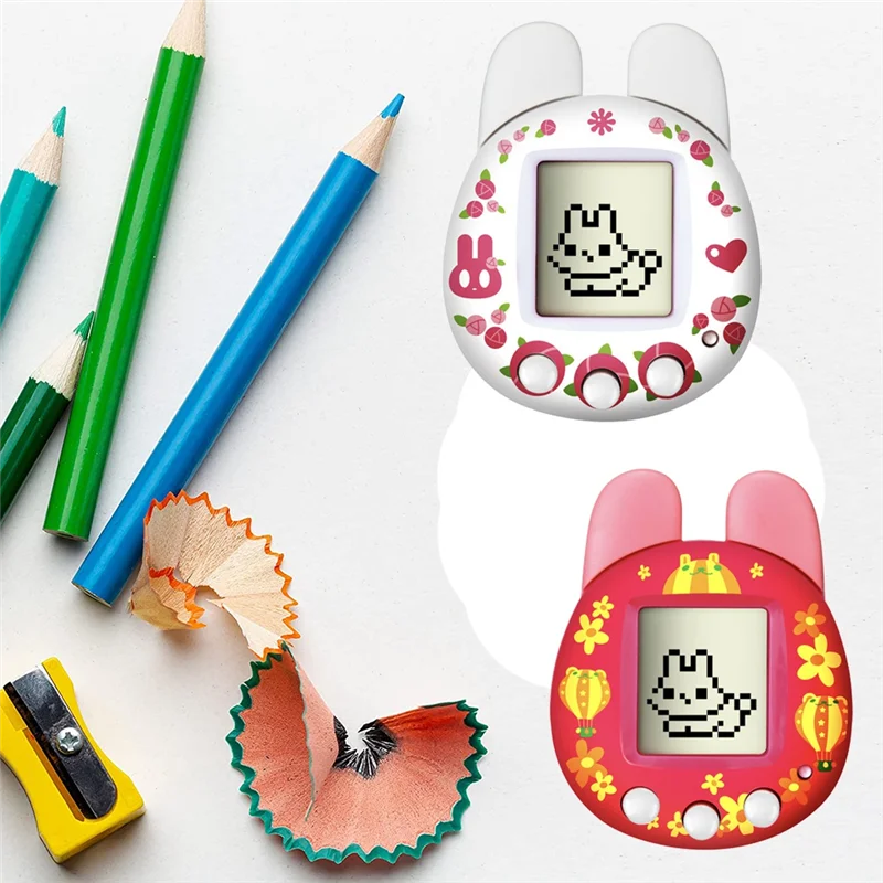 B49B-Handheld Retro Virtual Pet Machine Spielkonsole Elektronisches digitales Haustier für Kinder Kinder