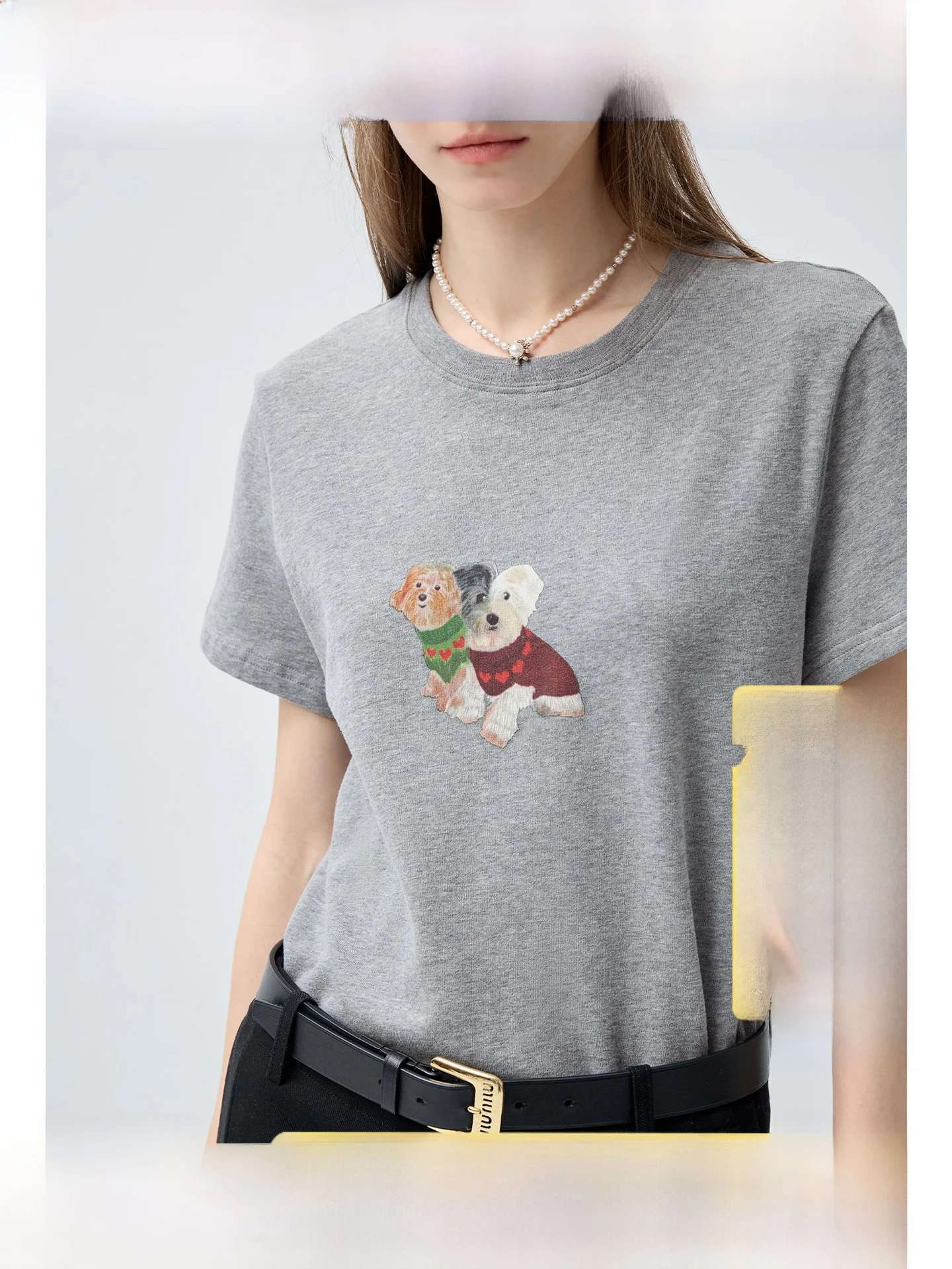 

Женская футболка больших размеров с коротким рукавом, круглым вырезом, утягивающая, летняя, универсальная, удобная, дышащая, с принтом, для повседневной носки S...