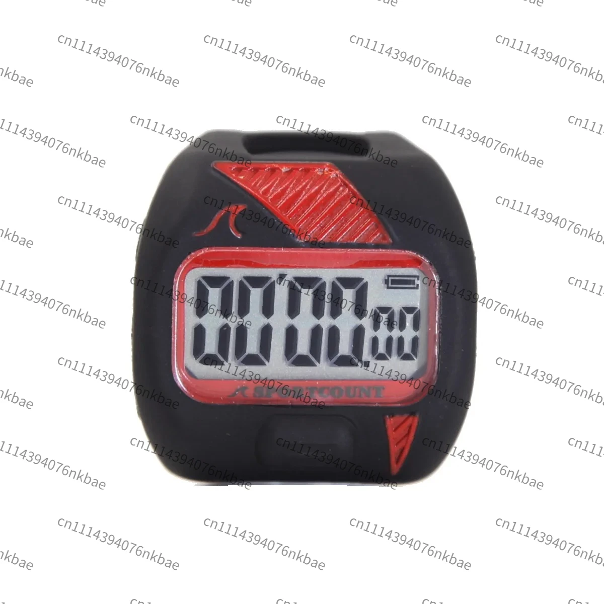 Fingertip Ring Stopwatch Waterproof Sports Timer, One Hand Operation for Swimming Diving Training Coaching