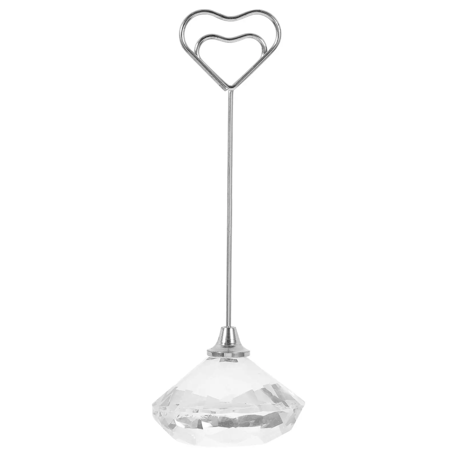 Photo Folder Note Card Holder Cards Natural Stone Clip Stand Memo Pads Valentines