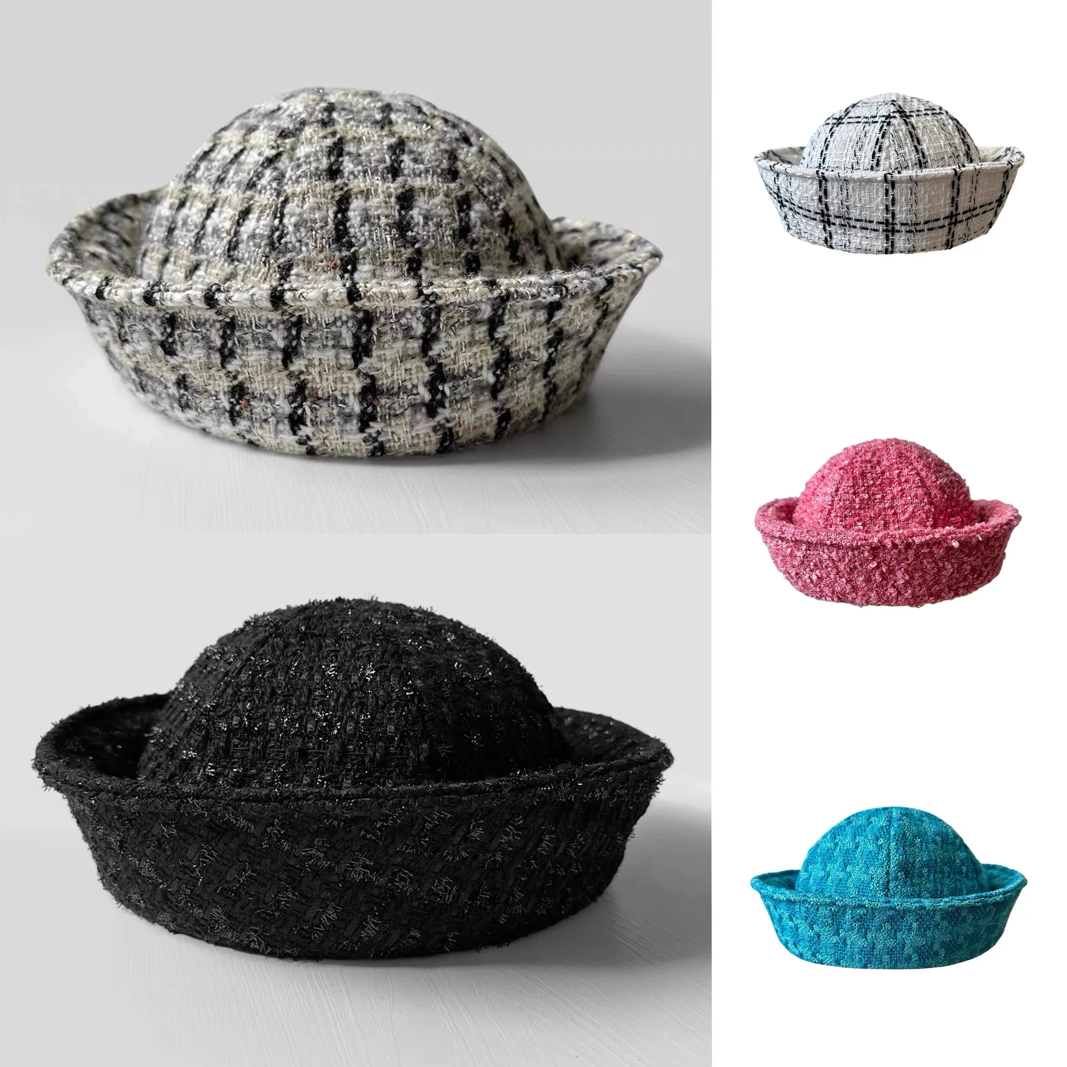 

Winter Personality Navy Hat Berets Sailor Hat Korea Designer Women's Fashion Party Warm Bucket Hat Nurse's Cap 모자 Chapeau Femm