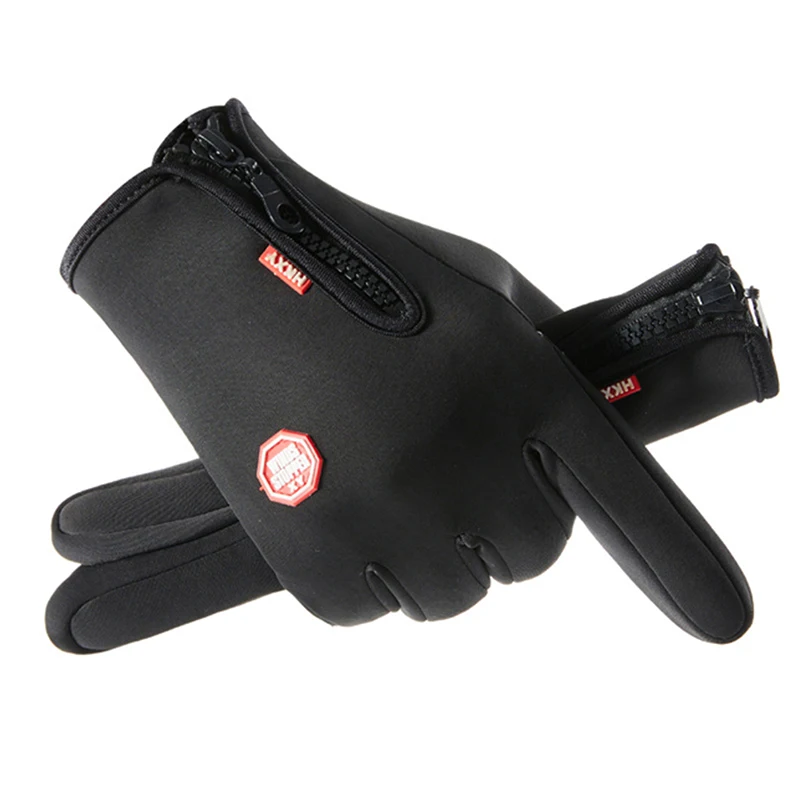 Winter Frauen Männer Handschuhe berühren kalte wasserdichte Motorrad Fahrrad handschuhe männliche Outdoor-Sportarten warme Thermo-Fleece-Lauf-Ski