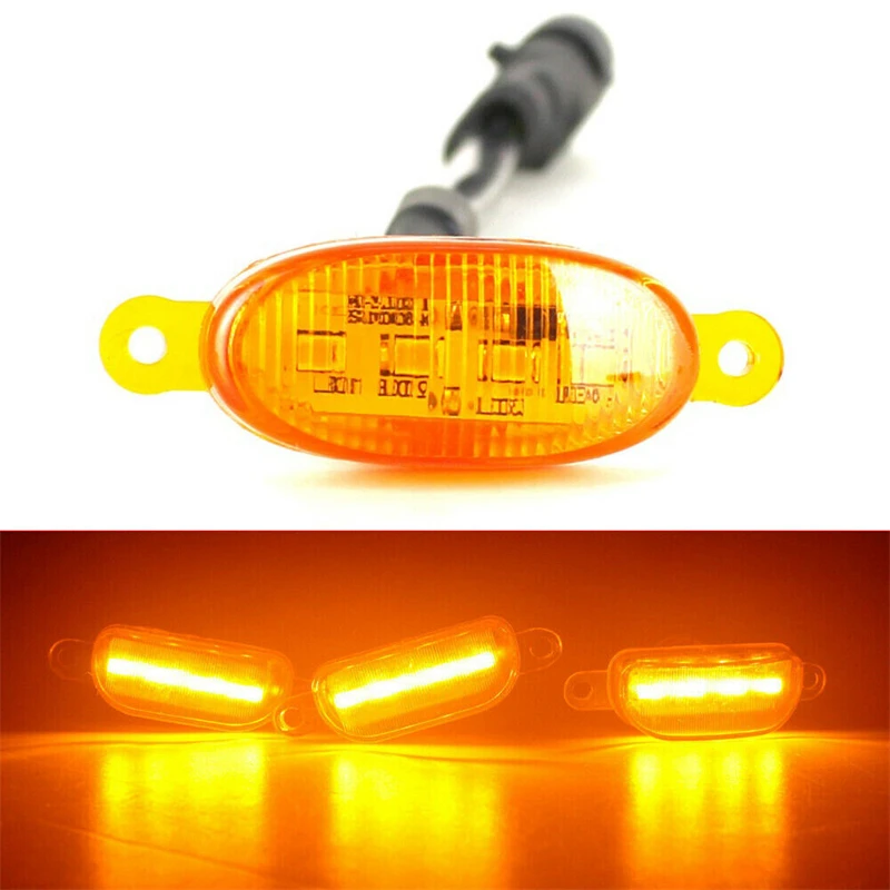 3pcs/4pcs Universal Car Front LED Grille Light Bulbs Accessories 12V LED Grille Lights for Ford F150 2010-2018 Front Bumper Lamp