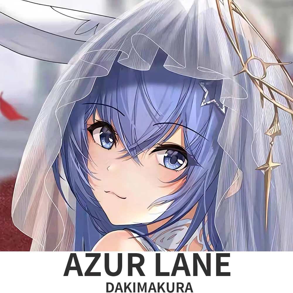 Azur Lane Dakimakura Hugging Body Pillow Case Anime New Jersey Cosplay Otaku Cushion Cover Bedding