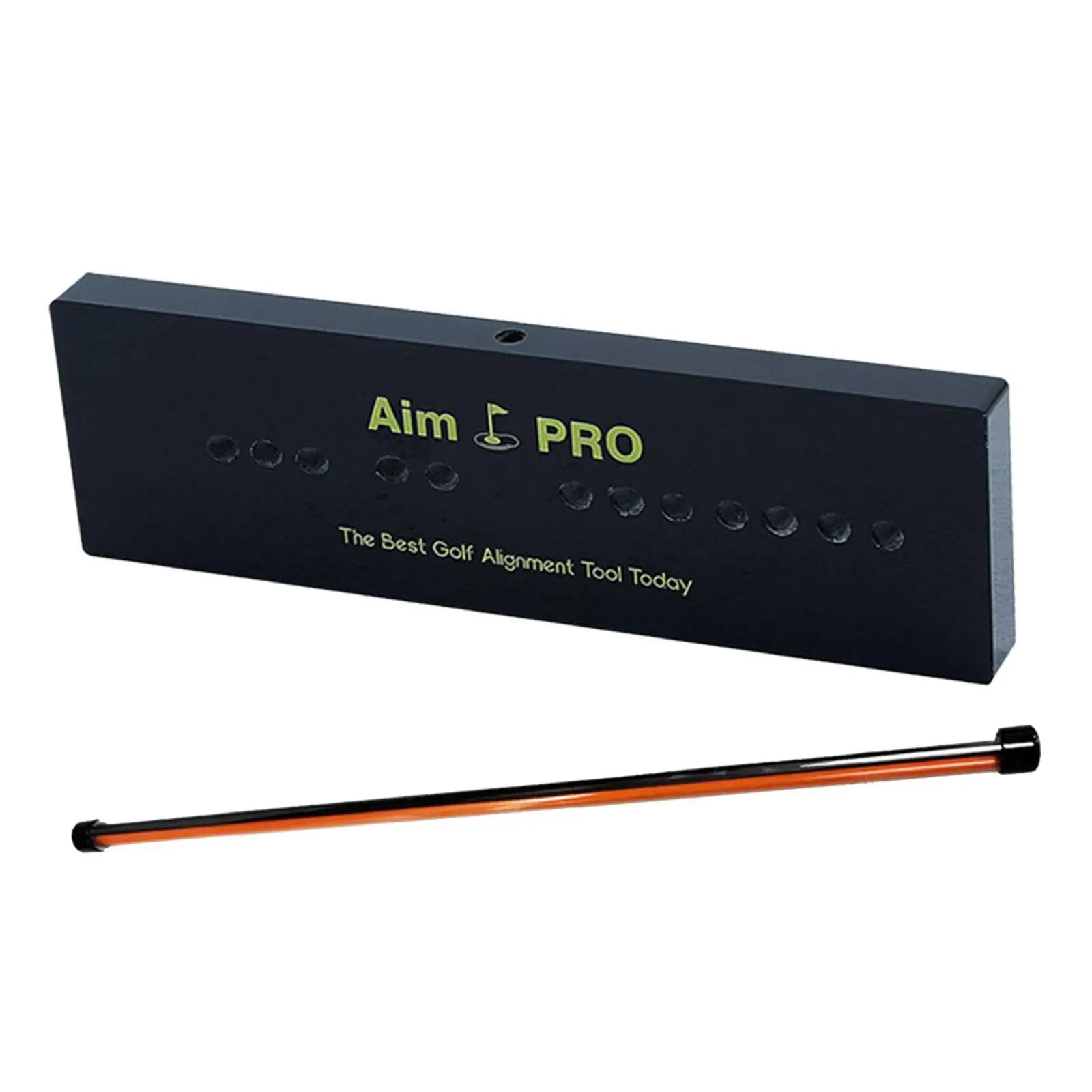 Golf Alignment Sticks and Holder Set for Swing Plane & Path, Golfer Gift for Adults, with Storage Bag Training Equipment