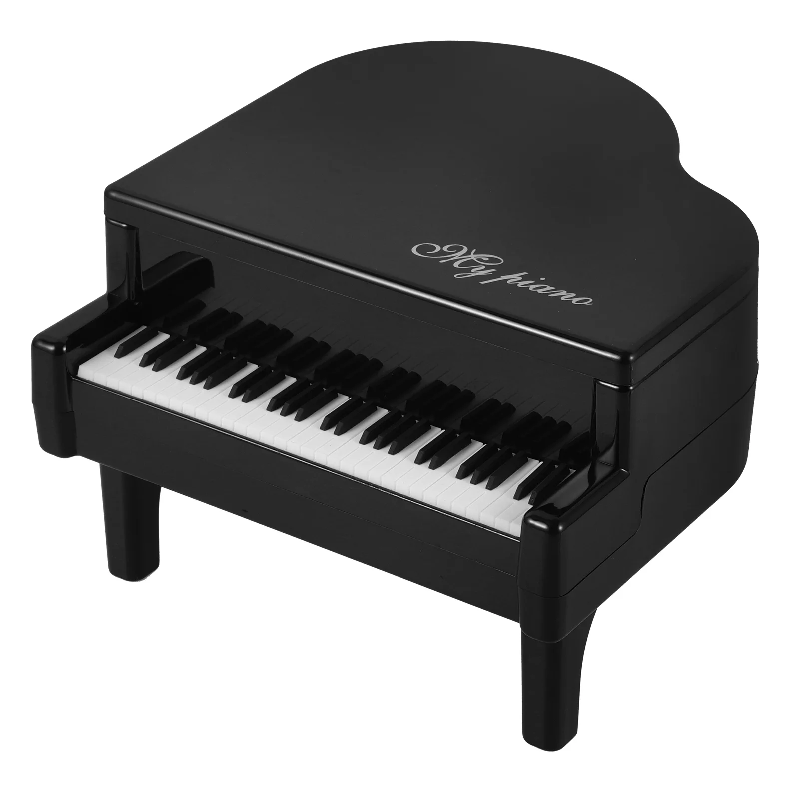 

Piano Piggy Bank Miniature Model Ornaments Money Pot Coin Shape Saving Plastic Figurine Shaped
