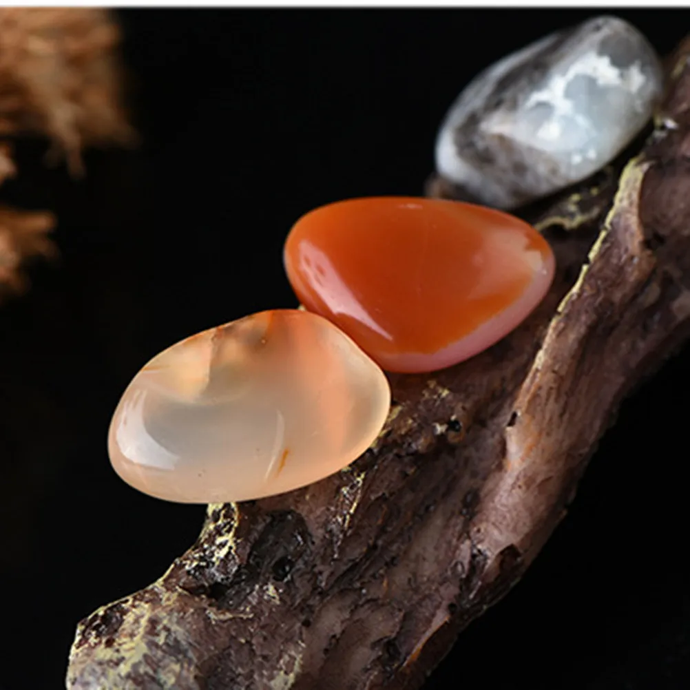 20Pcs Natural Stone Polished Crystal Ornaments Creative Home Bedroom Car Store Decorations Gift for Girlfriend