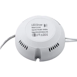 LED Driver AC185-265V to DC24-82V/DC70-125V Powers Supply Lighting Transformer 8W 12W 18W 24W 36W Drive Power