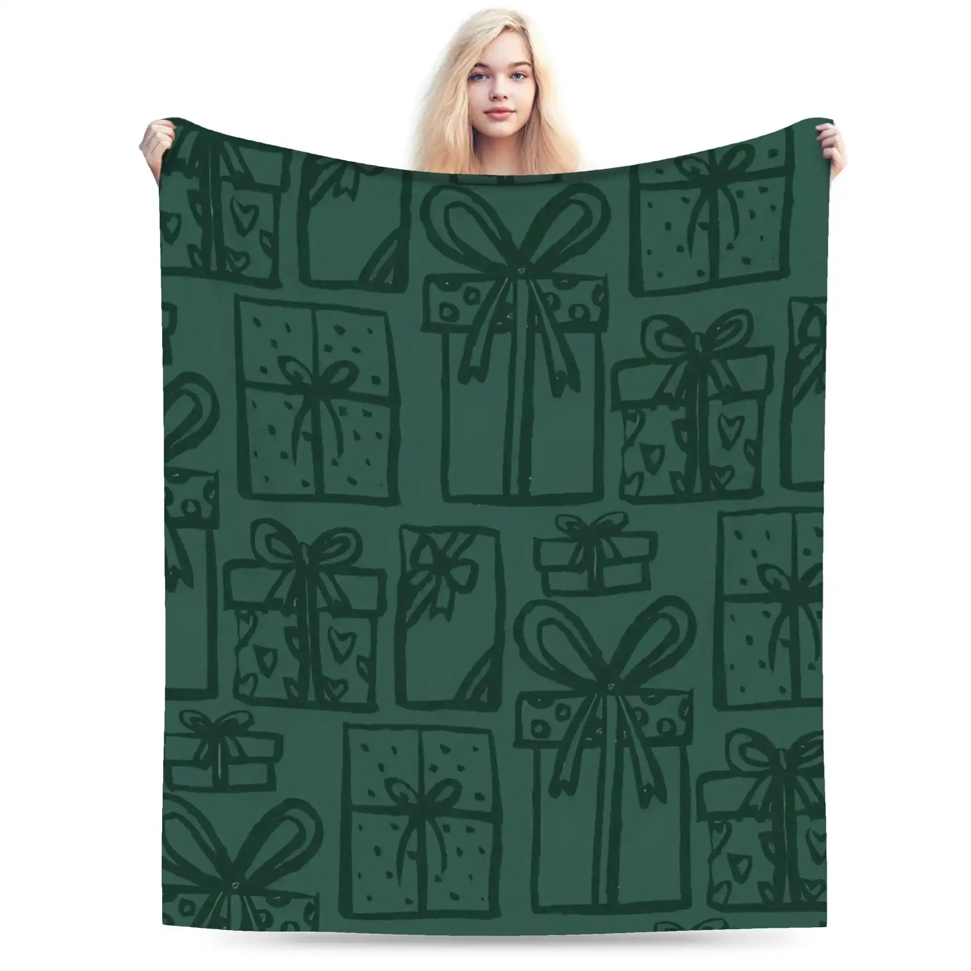 

Плед с рождественской тематикой, очень теплый, плюшевый, для кровати, дивана, кресла, забавное фланелевое постельное белье для детей, мальчиков и девочек