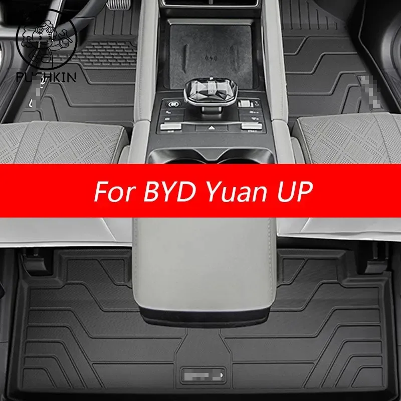 Car Floor Mats For BYD Yuan Up Yuan Pro 2024 2025 Anti-dirty Pads Left Hand Driver Foot Carpet Cover Auto Interior Accessories