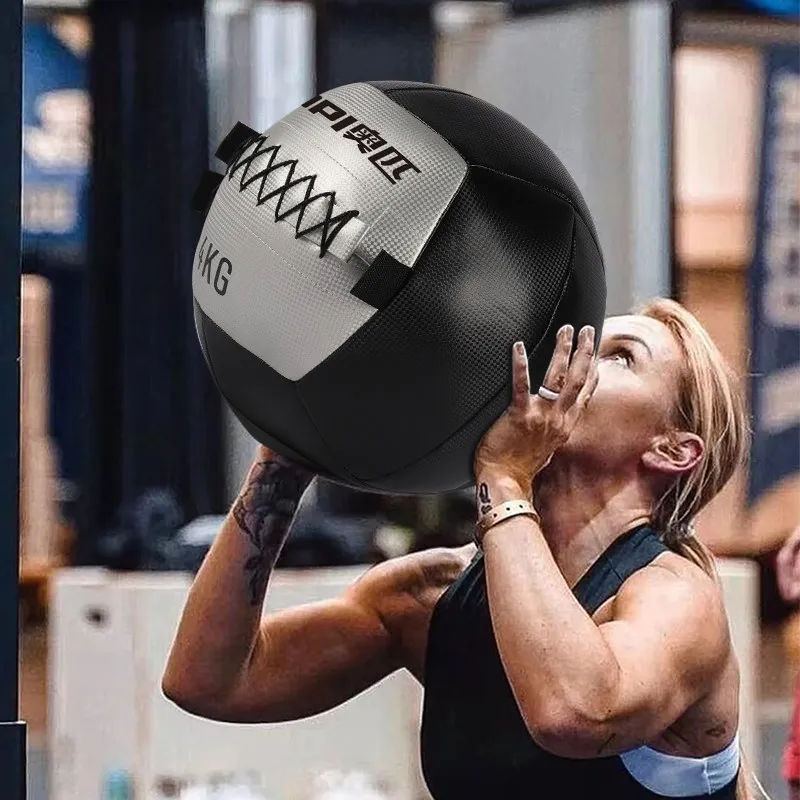 

Медицинбол без отскока - прочный мягкий мяч для силовых тренировок, экологичный, для фитнеса и йоги