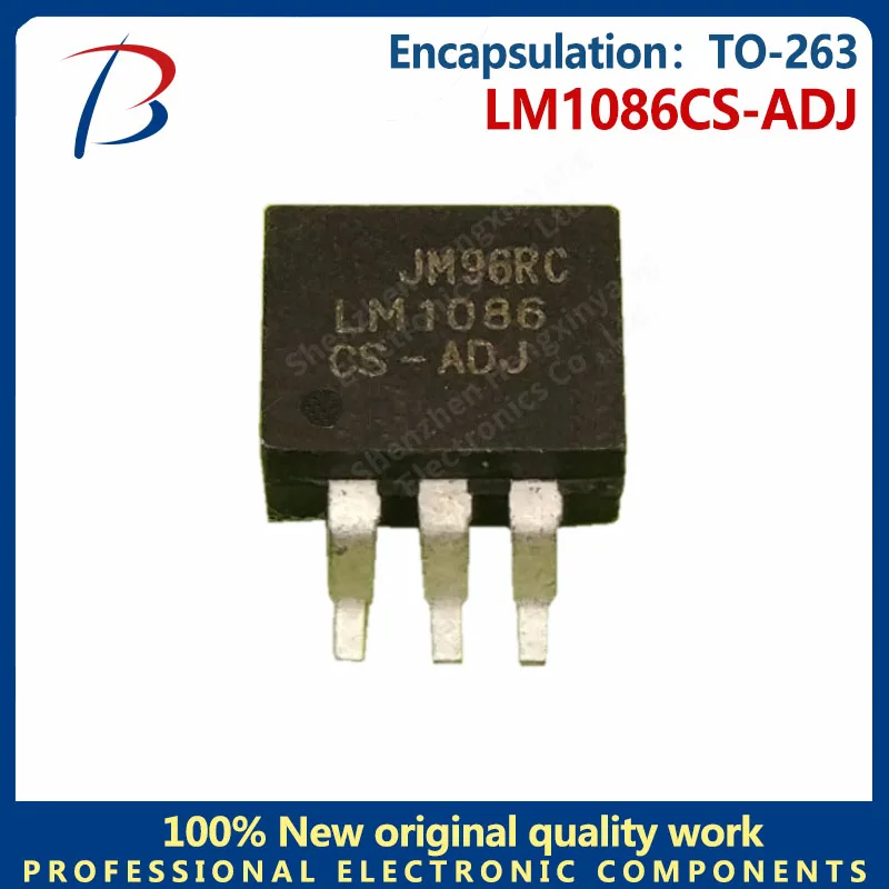 5PCS LM1086CS-ADJ Silkscreen LM1086 package TO-263 low voltage difference regulator