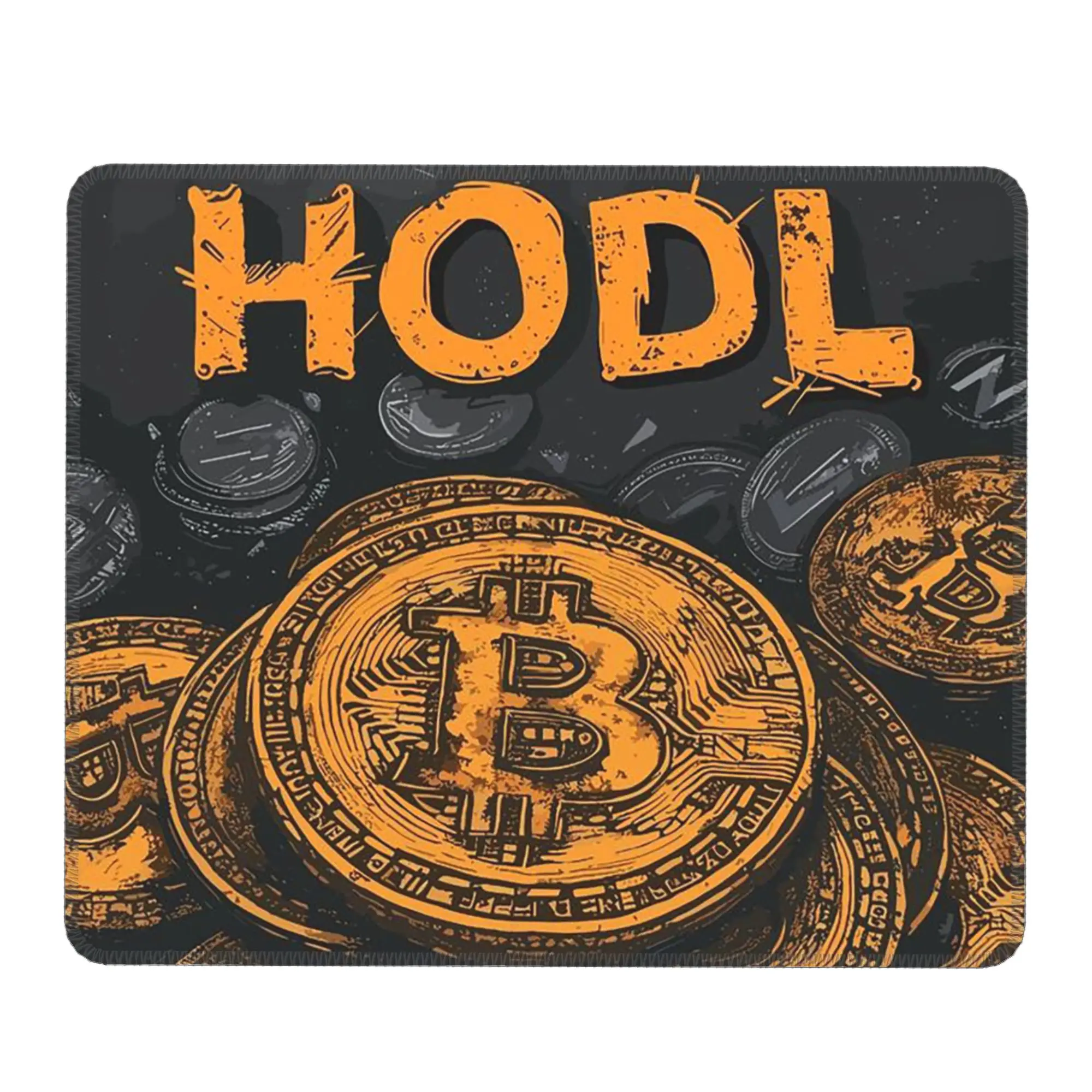 Bitcoin Cryptocurrency Art Mouse Pad Computer Keyboard Mouse Mat Gaming PC Laptop Desk Mat Office Accessories Table Mats