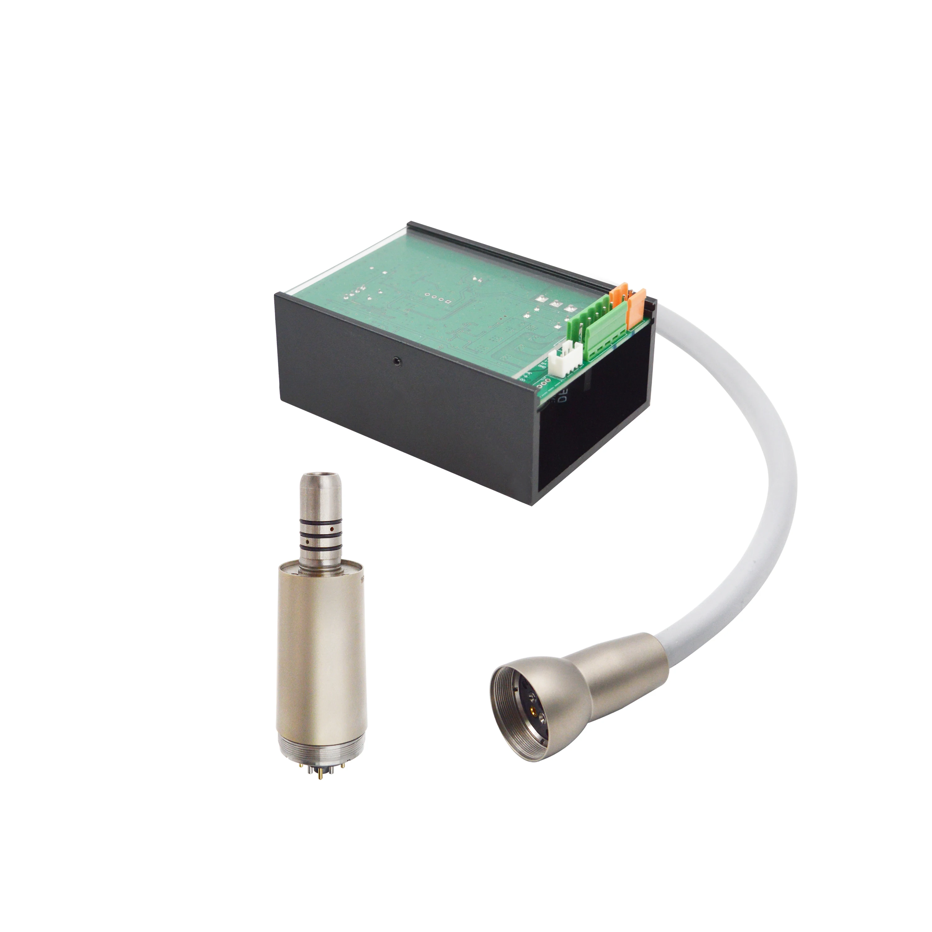 كرسي الأسنان محرك كهربائي صغري بدون فرش LED احترافي (نوع مدمج) مع معدات طب الأسنان لرذاذ الماء الداخلي