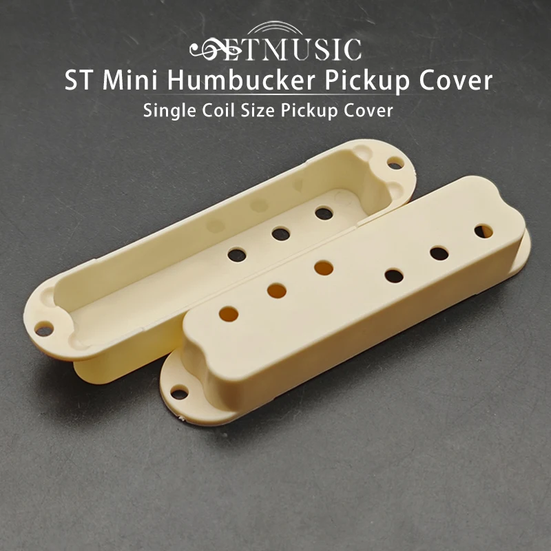10Pcs Sealed Closed or Open Style 3+3/6+6 Type Single Coil Size Pickup Covers/Lid/Shell/Top for ST Electric Guitar