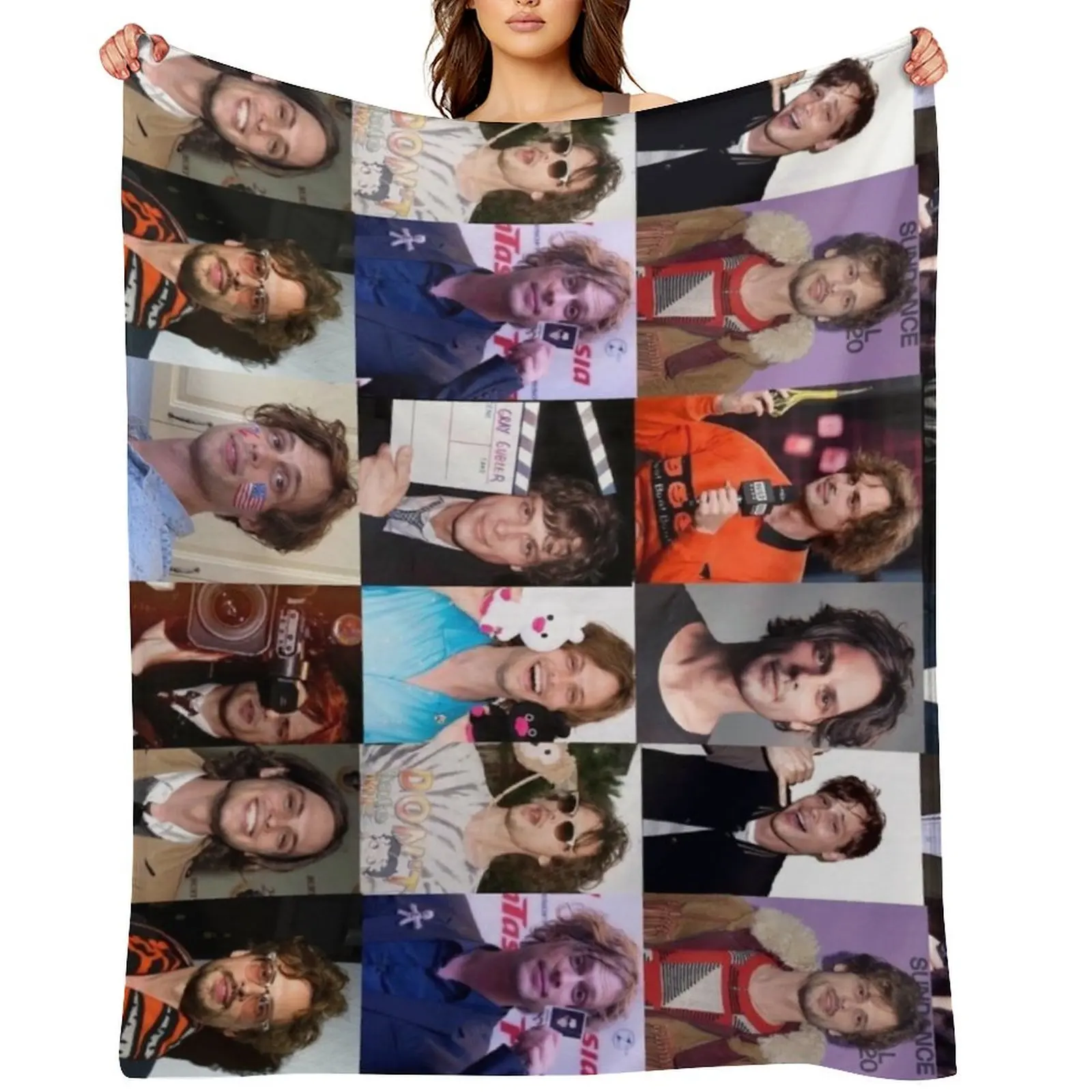 

MGG Collage 3 Throw Blanket valentine gift ideas Quilt wednesday Decorative Throw Blankets