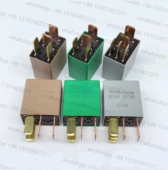 10 шт. оригинальное новое реле 95224-2D000 95225-2D000 95220-2S000 DC12V 20A/35A 4/5PIN автомобильный вентилятор кондиционера свет масляный насос