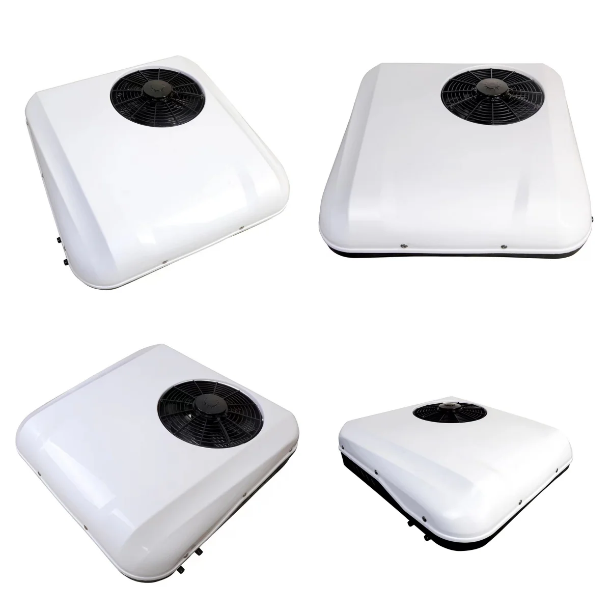 التبريد العالمي التدفئة تيار مستمر 12 فولت 24 فولت RV على السطح الكهربائية وقوف السيارات مكيف الهواء لمقطورة القافلة