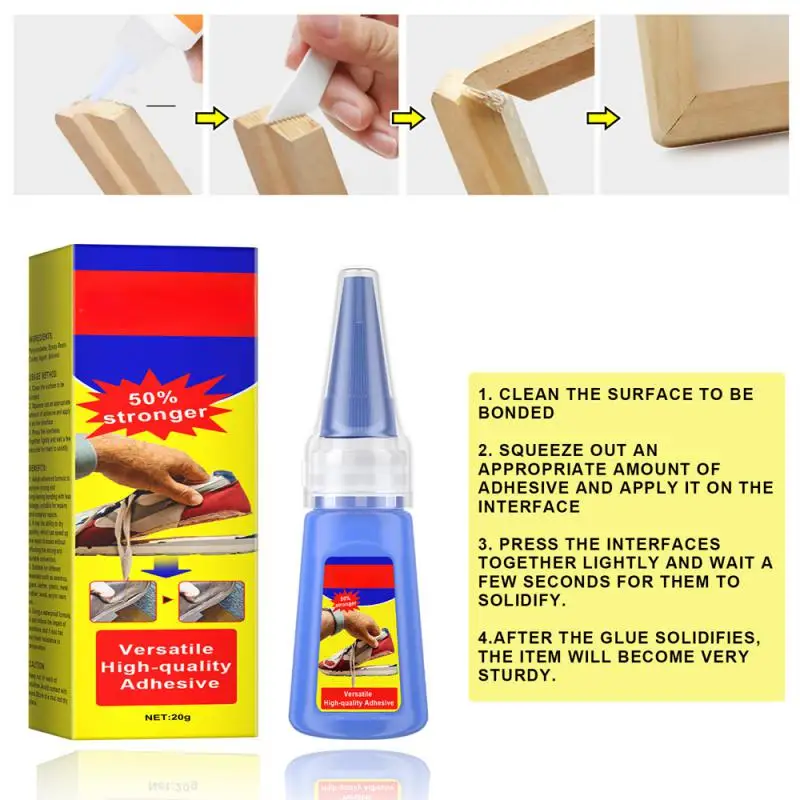 1/3/5/10PCS 20G Jaysuing401 Glue Leather Sole Metal Ceramic Glass Repair Waterproof Household Multifunctional Adhesive Caulk