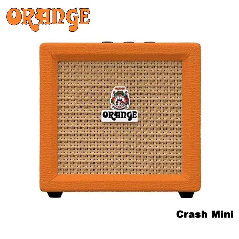 

Orange Amps Crush Mini 3W Analogue Portable Guitar Amplifier Combo Travel Guitar Amplifier