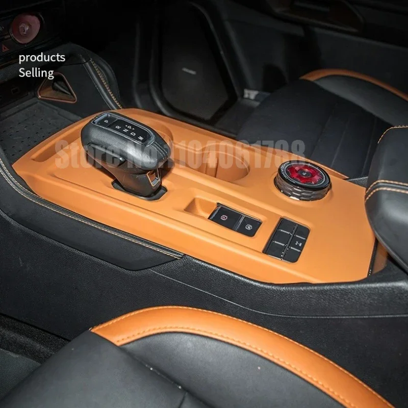

Silicone Center Console Storage Fit for Ford Ranger Everest 2024 2025 Sleeve Gear Cover Interior Upgrade
