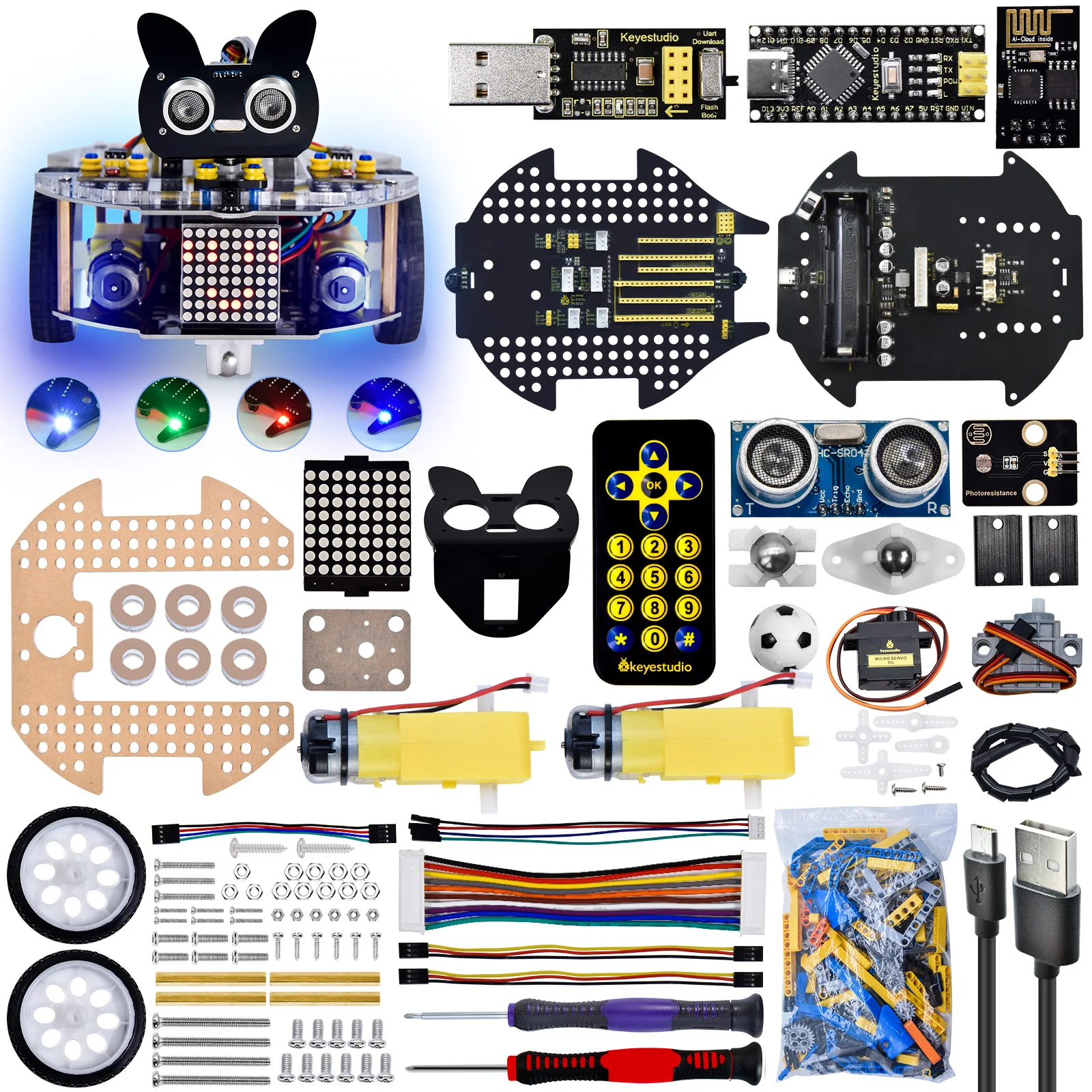 kit-de-voiture-robot-educatif-kidsbits-stem-prise-en-charge-du-module-de-vision-ai-sengo2-et-des-blocs-lego-pour-la-programmation-du-robot-arduino-nano-30