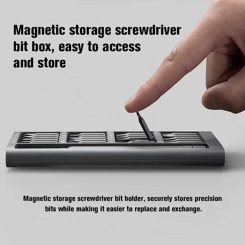 Xiaomi Mijia Precision Screwdriver KIT 24in1 Magnetic Bits Aluminum Box DIY Screw Driver Sets For Home PC Phone Repair Tools