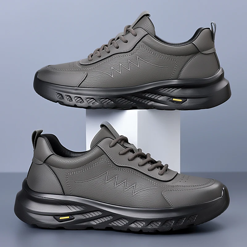 أحذية رجالية كاجوال جديدة لعام 2025 - أحذية رياضية على طراز لوفر، قابلة للتنفس وممتصة للصدمات، متينة وغير قابلة للانزلاق، مريحة خفيفة الوزن، عصرية